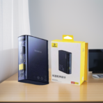 Baseus PPTSZ20 Semi Transparent 22.5W 10000mAh Digital Display Power Bank - Image 3