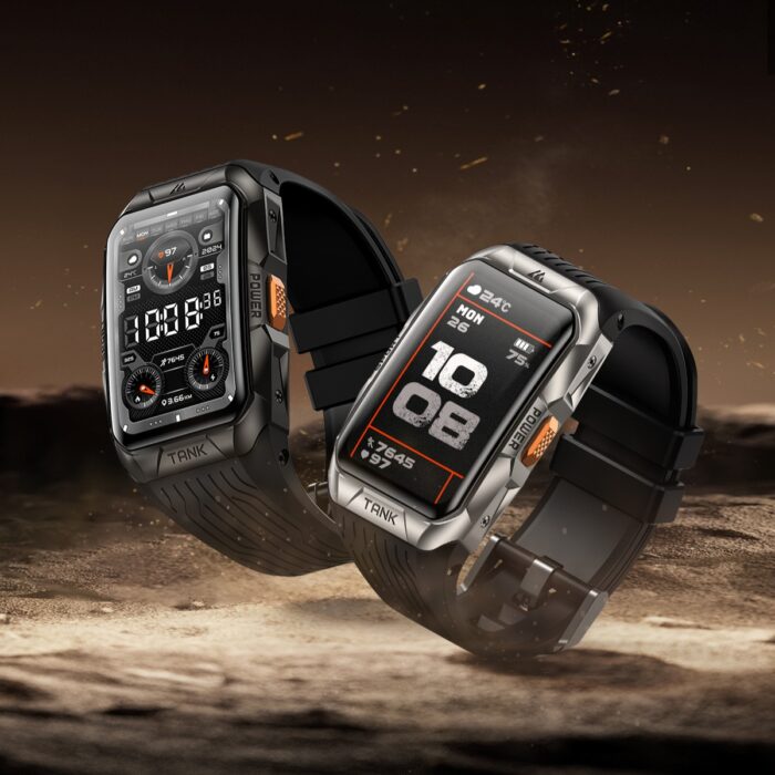 KOSPET TANK X2 ULTRA Smartwatch with GPS, showcasing a rugged design and advanced fitness tracking features.